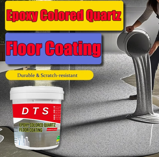 5 in 1 Epoxy Floor Paint Waterproof Anti-Slip & Ultra-Durable Resin Coating for Home & Garage