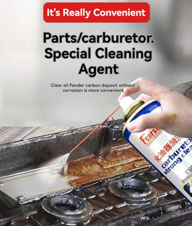 Non-Disassembly Carburetor Cleaning Agent - 450ml Oil Cleaning Spray for Automotive & Motorcycle Parts
