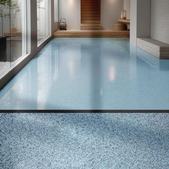 5 in 1 Epoxy Floor Paint Waterproof Anti-Slip & Ultra-Durable Resin Coating for Home & Garage