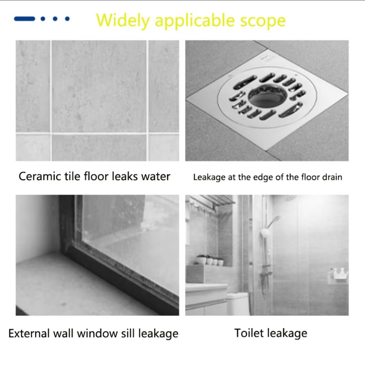 3 Minute Quick Drying Cement Waterproof Leak Repair Tool Quick House Repair Hardware Micro Cement