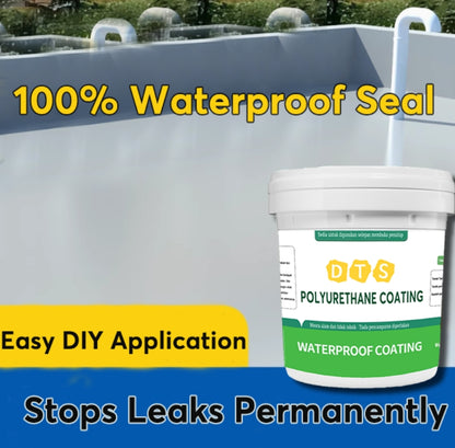 Permanent Waterproof Coating – Leakproof Seal for Roof, Floor, Bathroom & Walls – Weatherproof, Durable, Long-Lasting Protection