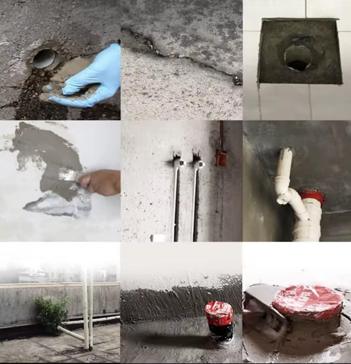 3 Minute Quick Drying Cement Waterproof Leak Repair Tool Quick House Repair Hardware Micro Cement